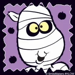 Halloween | Other Fun Stickers<SmileMakers Glow In The Dark Funny Monster - Glow in the Dark Stickers from