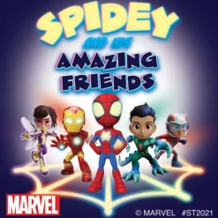 Character Stickers<SmileMakers Glow in the Dark Spidey & His Amazing Friends Stickers - Stickers from