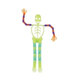 Halloween | Figurines<SmileMakers Glow-in-the-Dark Skeleton Fidgets - Fun Toys from