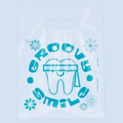 Take Home Bags | Take Home Bags<SmileMakers Groovy Smile Clear Bags - Take Home Bags from