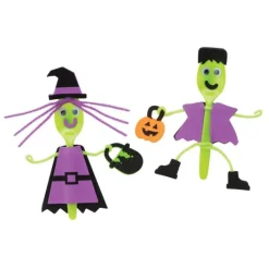 Halloween | Individually Wrapped Toys<SmileMakers Halloween Character Spoon Craft Kits - Craft Kits from