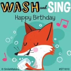 Dental Stickers | Medical Stickers<SmileMakers Hand Wash and Sing Stickers- Stickers from