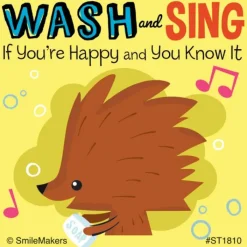 Dental Stickers | Medical Stickers<SmileMakers Hand Wash and Sing Stickers- Stickers from