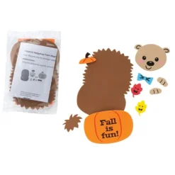 Seasons | Thanksgiving<SmileMakers Hedgehog Magnet Craft Kits - Craft Kits from
