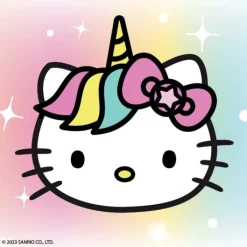Character Stickers<SmileMakers Hello Kitty Rainbows & Unicorns Stickers - Stickers from