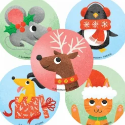 Christmas | Other Fun Stickers<SmileMakers Holiday Felt Cuties Stickers - Stickers from
