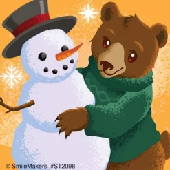 Christmas | Other Fun Stickers<SmileMakers Holiday Forest Friends Stickers - Stickers from
