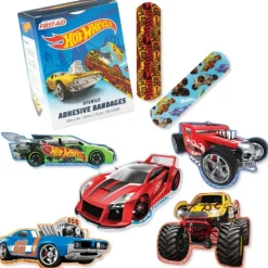 Bandages | Medical Practice Essentials<SmileMakers Hot Wheels Bandage Bundle - Stickers from