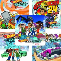 Stickers | Character Stickers<SmileMakers Hot Wheels Let's Race Stickers - Stickers From
