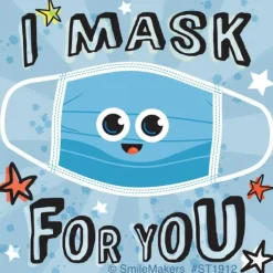 Patient Stickers | Dental Stickers<SmileMakers I Mask For You Stickers - Stickers from
