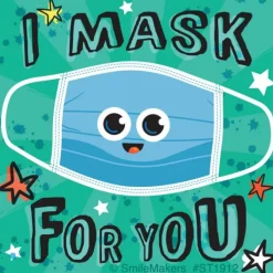 Patient Stickers | Dental Stickers<SmileMakers I Mask For You Stickers - Stickers from