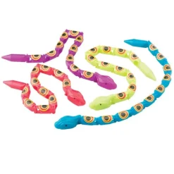 Figurines | Latex Free Toys<SmileMakers Jointed Snakes - Assorted Toys from