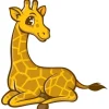 Wall Decals<SmileMakers Jungle Friends Giraffe Wall Decal - Office Decor from