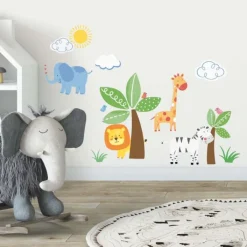 Wall Decals<SmileMakers Jungle Friends Wall Decals - Office Décor from