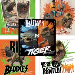 Stickers | Character Stickers<SmileMakers Jurassic World Camp Cretaceous Chaos Stickers - Stickers from