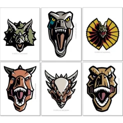 Toys | Next Level Tattoos<SmileMakers Jurassic World Temporary Tattoos - Temporary Tattoos from