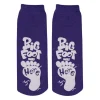 Medical Practice Essentials | Exclusive Kidcare™<KidCare ™ Purple Big Foot Ankle Length Slipper Socks - 1 pair - Medical Supplies & Accessories from SmileMakers