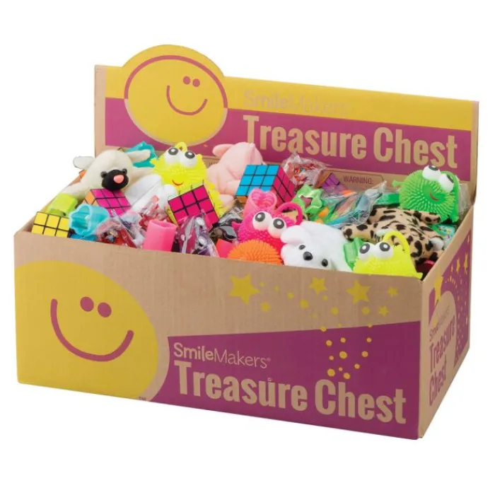 Toy Treasure Chests | Latex Free Toys<SmileMakers Latex Free Treasure Chest - Treasure Chests from