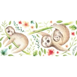 Wall Decals<SmileMakers Lazy Sloth Giant Wall Decals - Office Décor from