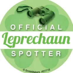 St. Patrick's Day | Other Fun Stickers<SmileMakers 100 Leprechaun Spotter Stickers - Stickers from