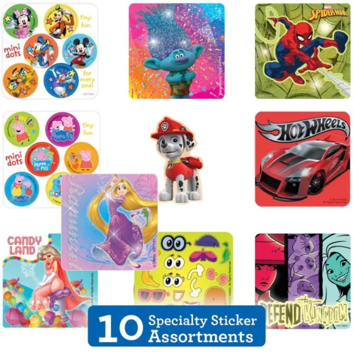 Samplers & Assortments | Sticker Samplers<SmileMakers 1 Licensed Special Sticker Sampler - Barbie from