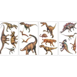 Wall Decals<SmileMakers Lifelike Dinosaurs Wall Decals - Office Décor from