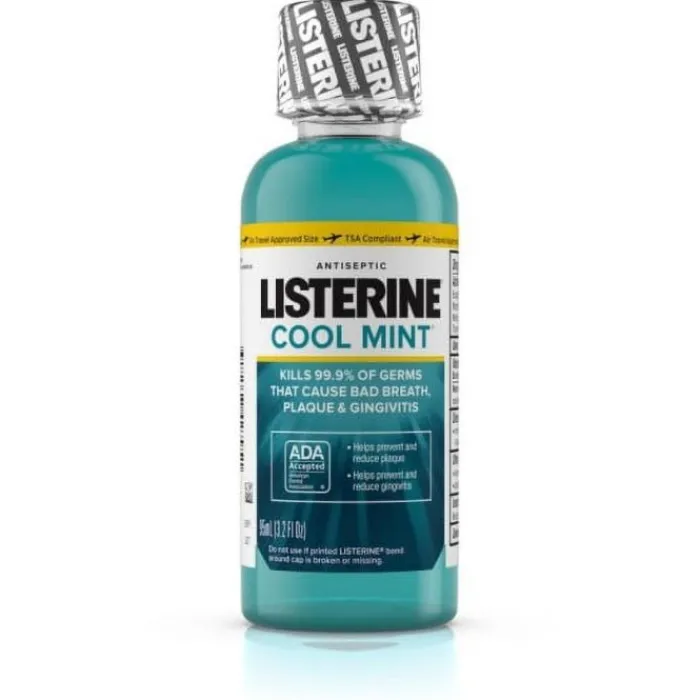 Dental Practice Essentials<Listerine ® Cool Mint Travel Size Mouthwash - Mouthwash from SmileMakers