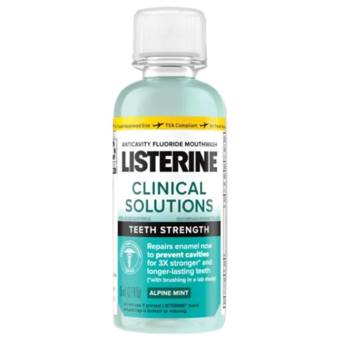 Dental Practice Essentials<Listerine ® Teeth Strength Travel Size Mouthwash - Mouthwash from SmileMakers