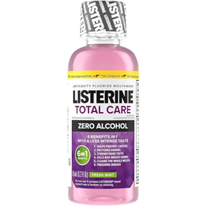 Dental Practice Essentials<Listerine ® Total Care Zero Alcohol Travel Size Mouthwash - Mouthwash from SmileMakers