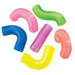 Latex Free Toys | Fidget & Distraction Toys<SmileMakers Long Neon Magic Springs - Toy Springs from