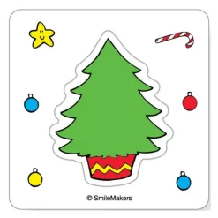 Christmas | Other Fun Stickers<SmileMakers Make Your Own Christmas Tree Stickers - Make-Your-Own Stickers from