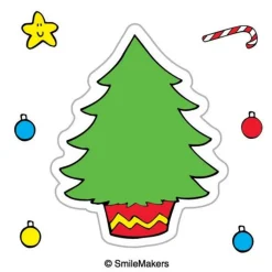 Christmas | Other Fun Stickers<SmileMakers Make Your Own Christmas Tree Stickers - Make-Your-Own Stickers from