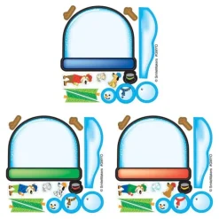 Seasons | Christmas<SmileMakers Make Your Own Snow Globe Stickers - Stickers from