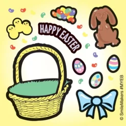 Easter | Other Fun Stickers<SmileMakers Make-Your-Own Easter Basket Stickers - Stickers from