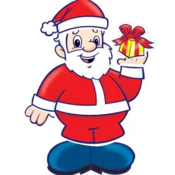 Christmas | Other Fun Stickers<SmileMakers Make-Your-Own Santa Stickers - Make-Your-Own Stickers from