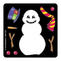 Seasons | Christmas<SmileMakers Make-Your-Own Snowman Stickers - Make-Your-Own Stickers from