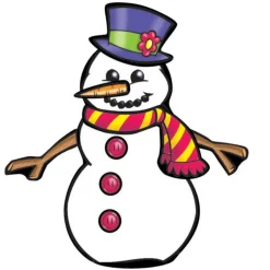 Seasons | Christmas<SmileMakers Make-Your-Own Snowman Stickers - Make-Your-Own Stickers from