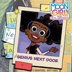 Character Stickers<SmileMakers Marvel Moon Girl & Devil Dinosaur St