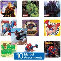 Samplers & Assortments | Sticker Samplers<SmileMakers Marvel Sticker Sampler - Character Stickers -