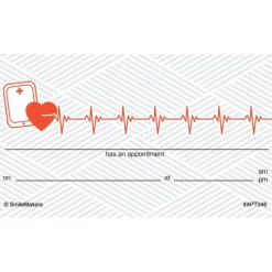 Appointment Cards<SmileMakers Medical Heartbeat Appointment Cards - Appointment Cards from