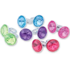 Valuetoys | Jewelry<SmileMakers Mega Crystal Rings - Toy Rings from