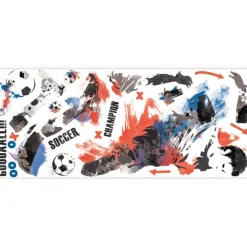 Wall Decals<SmileMakers Men's Soccer Champion Giant Wall Decals - Office Décor from