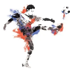 Wall Decals<SmileMakers Men's Soccer Champion Giant Wall Decals - Office Décor from