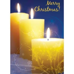 Christmas<SmileMakers Merry Christmas Candles Greeting Cards