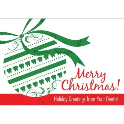 Christmas<SmileMakers Merry Christmas Ornament Greeting Cards