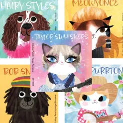 Character Stickers | Stickers<SmileMakers Mewsical Cats & Dogs Stickers - Stickers from