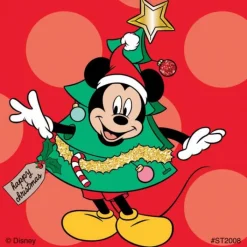 Christmas | Disney Stickers<SmileMakers Mickey & Friends Secret Santa Stickers - Stickers from