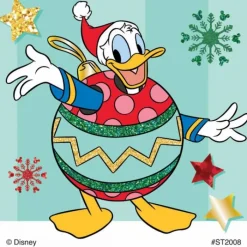 Christmas | Disney Stickers<SmileMakers Mickey & Friends Secret Santa Stickers - Stickers from