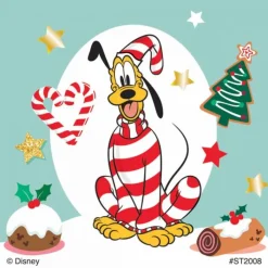 Christmas | Disney Stickers<SmileMakers Mickey & Friends Secret Santa Stickers - Stickers from