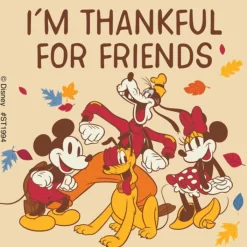 Thanksgiving | Disney Stickers<SmileMakers Mickey & Pals Friendsgiving Stickers - Stickers from